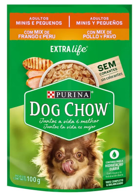 Dog Chow Sachet Adultos Todos Los Tamaños Pavo&Pollo 100 gr