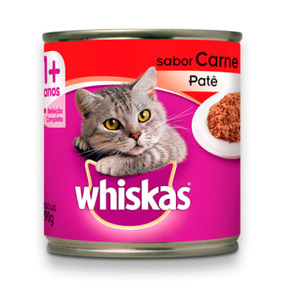 WHISKAS CARNE 1+ AÑOS 290 GR.