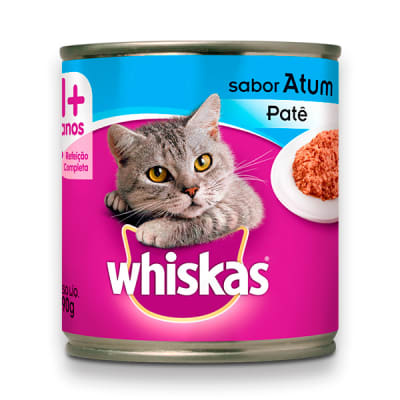 WHISKAS ATÚN 1+ AÑOS 290 GR.