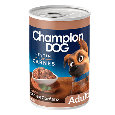 Champion Dog Lata Adultos Carne & Cordero 400 gr