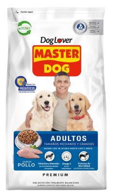 Master Dog Adultos Medianos y Grandes Pollo 18 kg