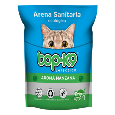 Arena Sanitaria Top K9 Ecologica Manzana