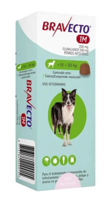 Bravecto 10 - 20 kg 1 Mes
