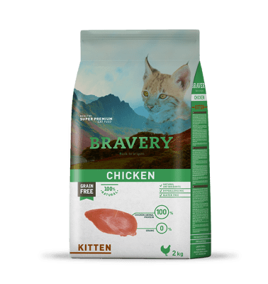 Bravery Chicken Kitten 2 kg