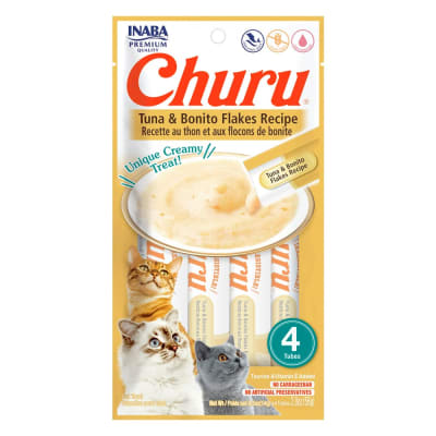 Churu Gato Atún /Bonito Ahumado 14 gr x4 (56 gr)