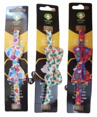 Collar Wonder Cat Diseño Corbatin (PQ-015)