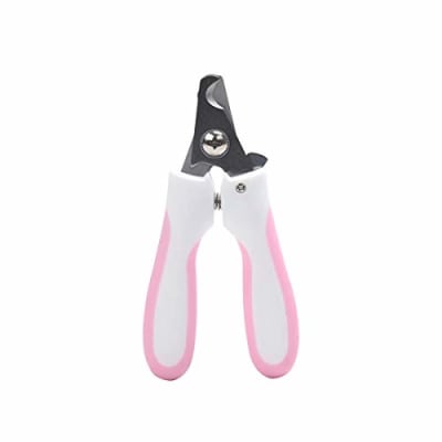CORTA UÑAS ROSADO GRUESO.