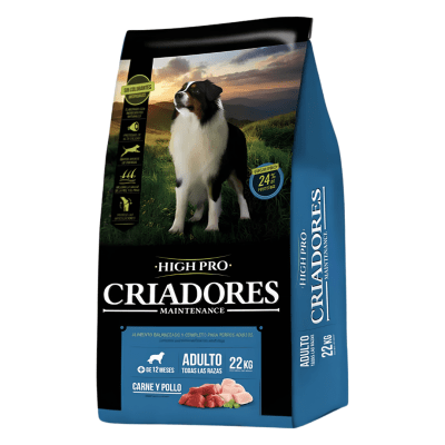 Criadores High Pro Carne & Pollo 22 kg