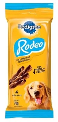 PEDIGREE® Rodeo Snack Para Perro Adulto Sabor Pollo 4 unid (70 gr)
