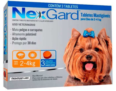NexGard 2 - 4 kg 3 Comp