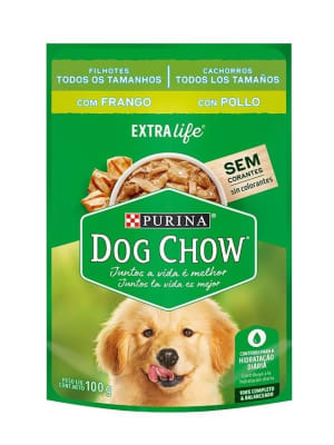 Dog Chow Sachet Cachorros Todos los Tamaños 100 gr