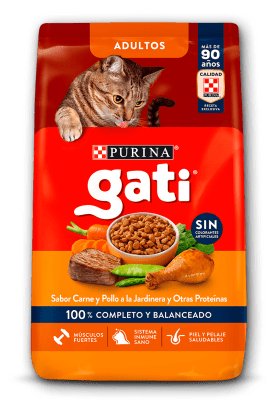 Gati Adulto Carne y Pollo 15 kg