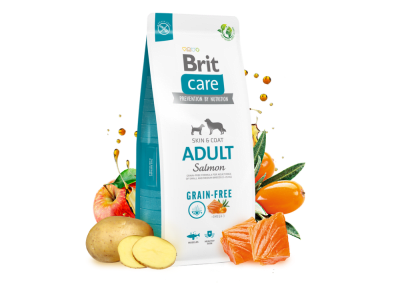 Brit Care Dog Gran-Free Adulto Salmon.