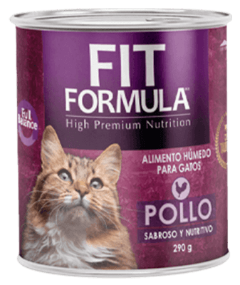 Fit Formula Lata Gatos Pollo 290 gr