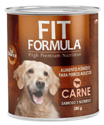 Fit Formula Lata Perros Adultos Carne 280 gr