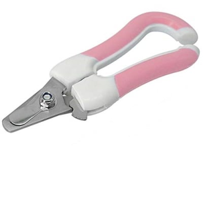 CORTA UÑAS ROSADO FINO.