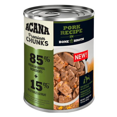 Lata Acana Dog Pork Recipe