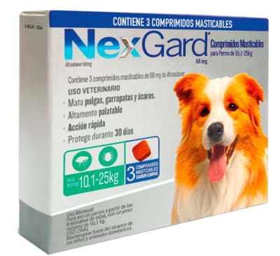 NexGard 10.1 - 25 kg 3 Comp