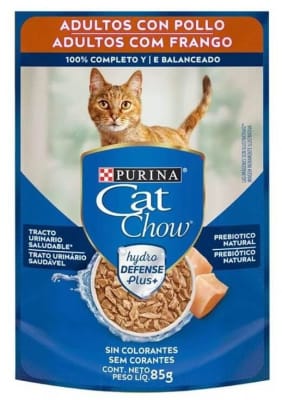 Cat Chow Sachet Adultos Pollo 85 gr