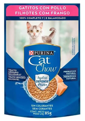 Cat Chow Sachet Gatitos Pollo 85 gr
