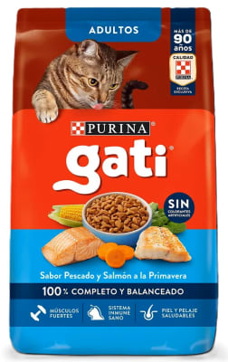 Gati Adulto Pescado y Salmon 15 kg