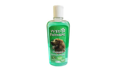 SHAMPOO REPELENTE PULGAS PERROS PETS FRIENDS 250 ML.