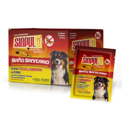 Sinpul -D Baño Sanitario Sobre 20 gr