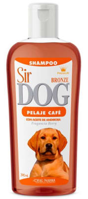 Sir Dog® Bronze Shampoo Pelaje Café 390 ml