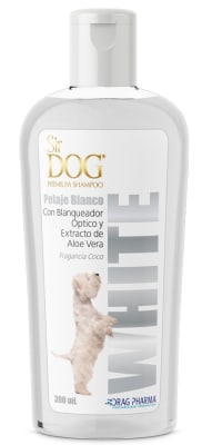 Sir Dog® White  Shampoo Pelaje Blanco 390 ml