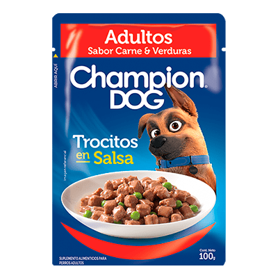 Champion Dog Sachet Adultos Carne & Verdura 100 gr