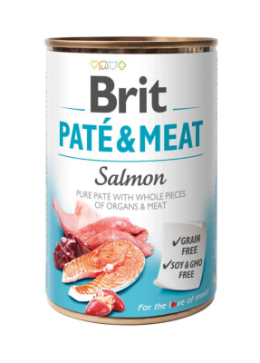Brit Care Lata Pate&Meat Salmon 400 gr