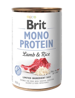 Brit Care Lata Mono Protein Lamb&Rice 400 gr