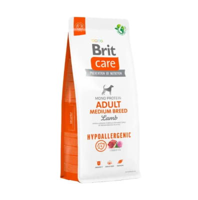 Brit Care Dog Hypoallergenic Medium Breed Lamb 3 kg