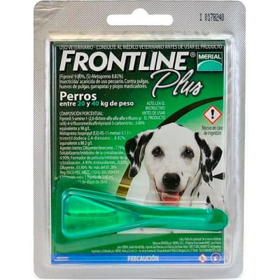 FRONTLINE PERROS 20 A 40 KG.