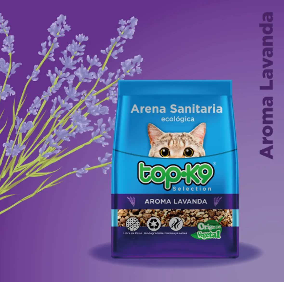 Arena Sanitaria Top K9 Ecologica Lavanda1
