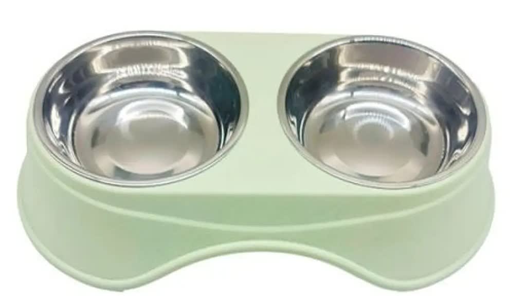 Plato Doble En Altura Acero Inoxidable (TQ135-1)2