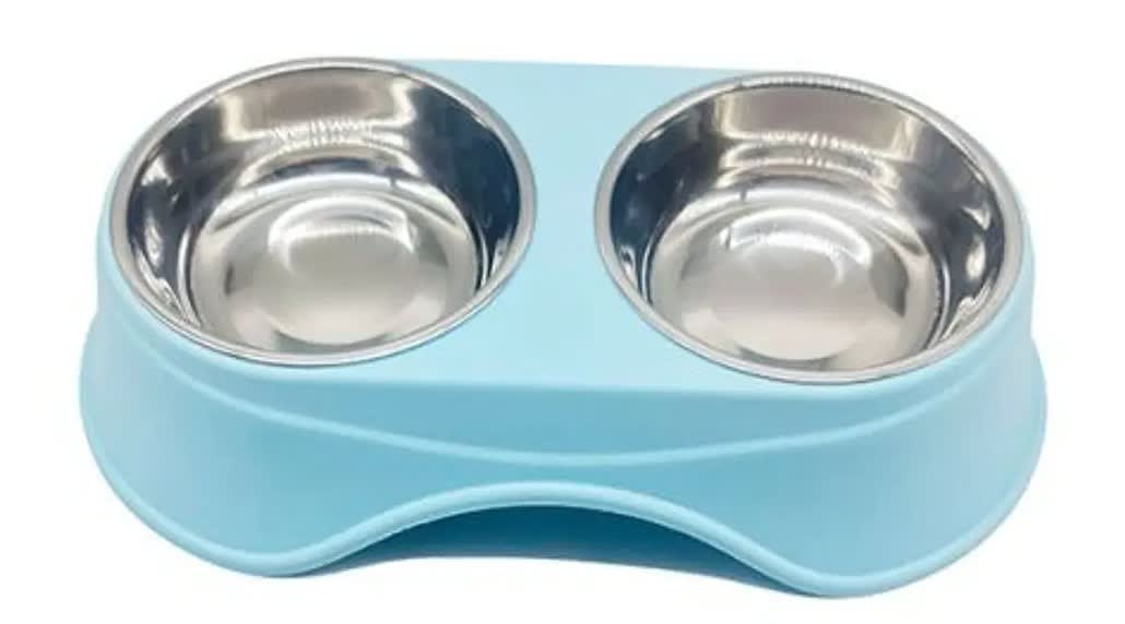 Plato Doble En Altura Acero Inoxidable (TQ135-1)3