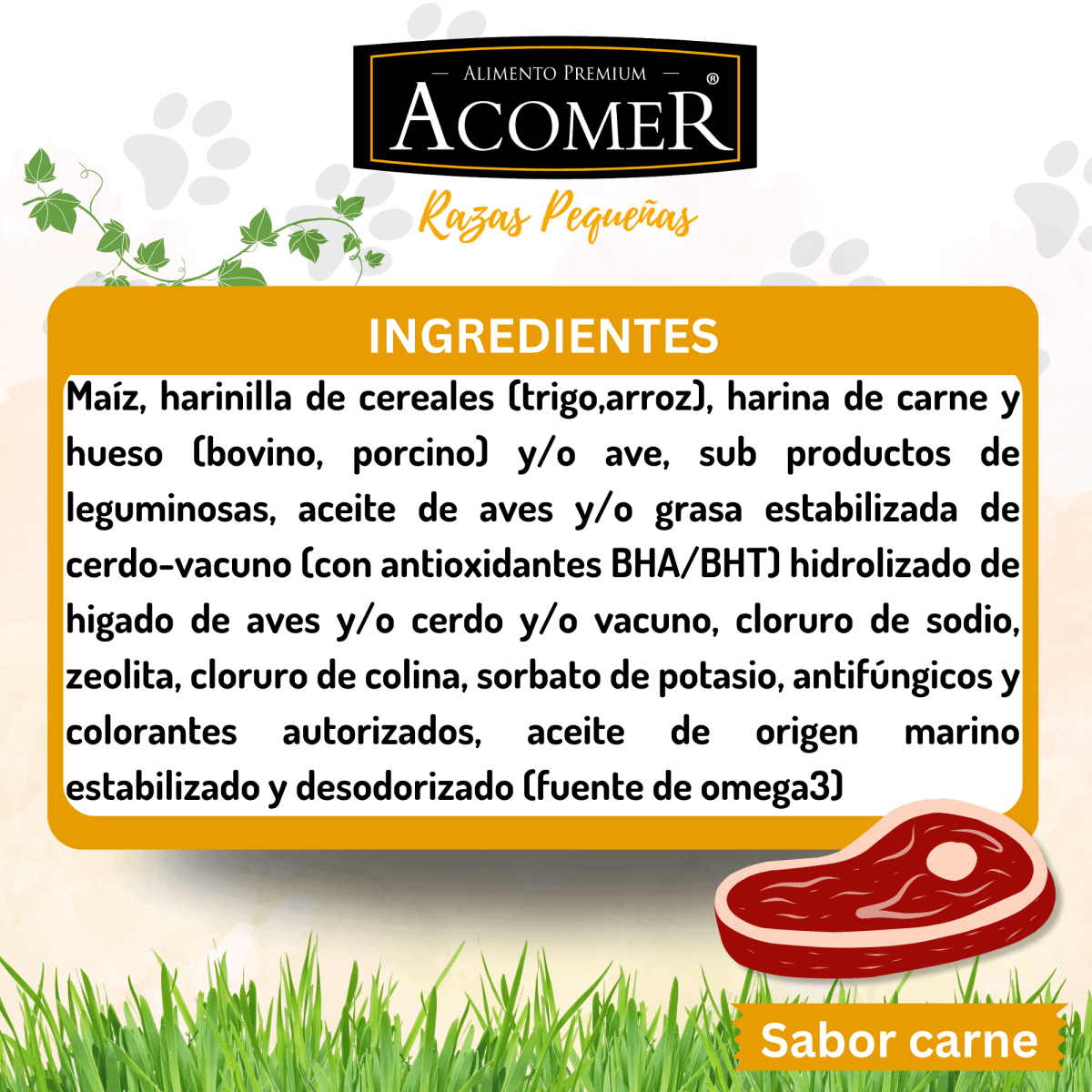 Acomer Perro Adulto Razas Pequeñas 10 kg4