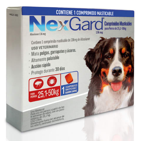 NexGard 25 - 50 kilos 1 Comp1