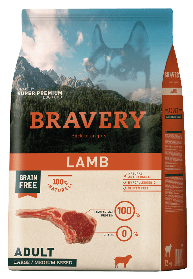 Bravery Lamb Adult Large/Medium Breed1