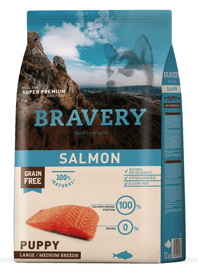Bravery Salmon Puppy Large/Medium Breeds1