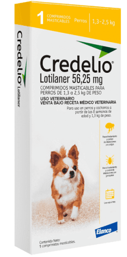 Credelio 1.3 - 2.5 kg 1 Comp1