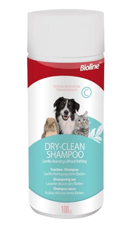 Shampoo en Seco Perro/Gato Bioline 100 gr1