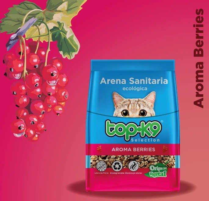 Arena Sanitaria Top K9 Ecologica Berries1