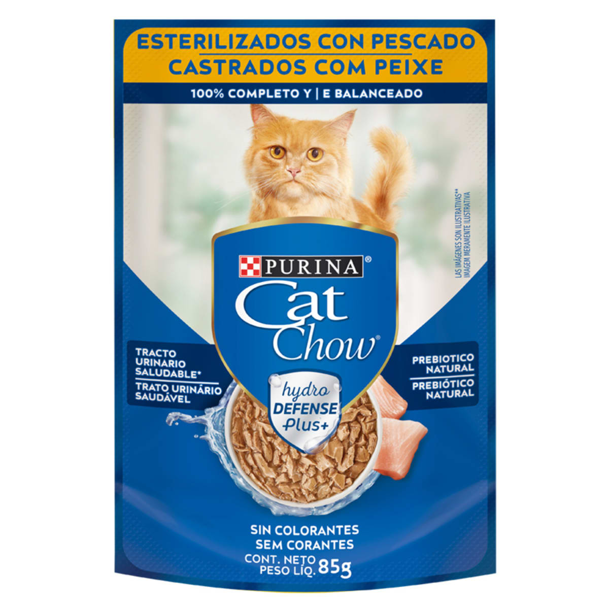 Cat Chow Sachet Esterilizado Pescado 85 gr1