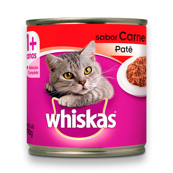 WHISKAS CARNE 1+ AÑOS 290 GR.1