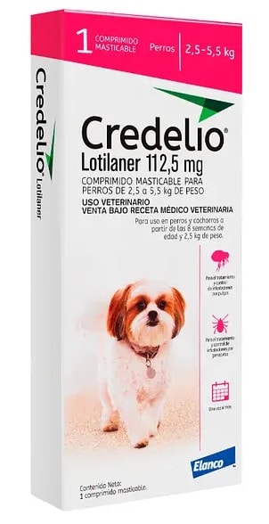 Credelio 2.5 - 5.5 kg 1 Comp1