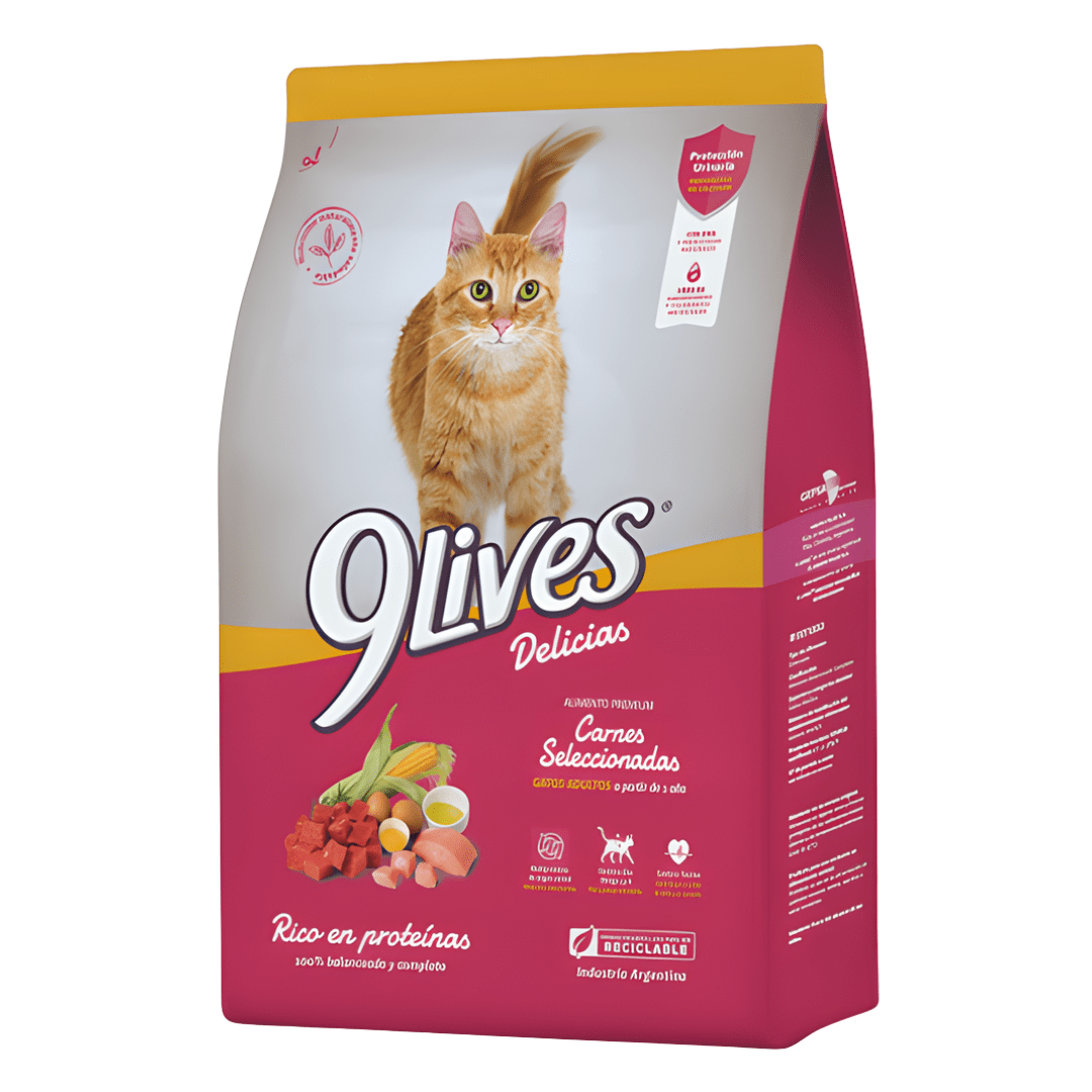 9 Lives Gato Adulto Carne1
