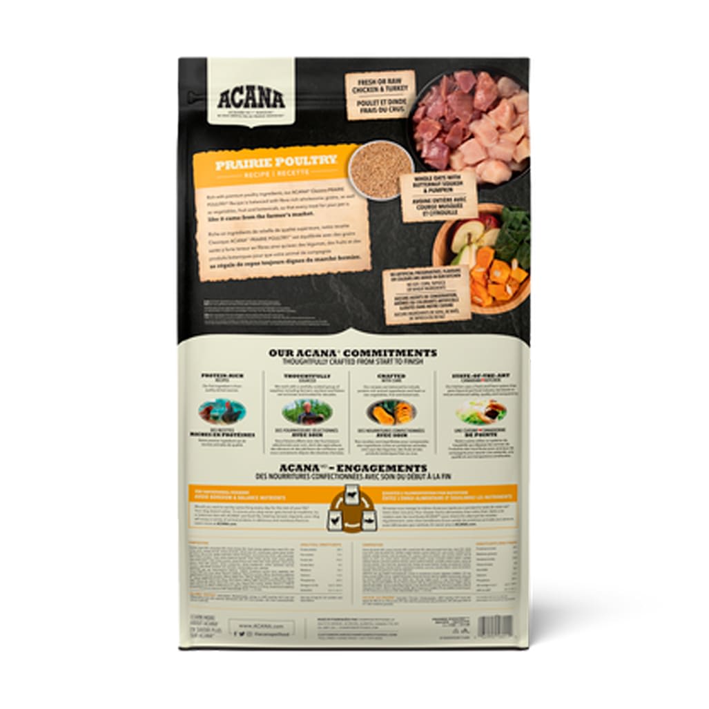 Acana Dog Classic Prairie Poultry2