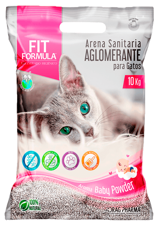Arena Sanitaria Aglomerante Fit Formula Baby Powder 10 kg1